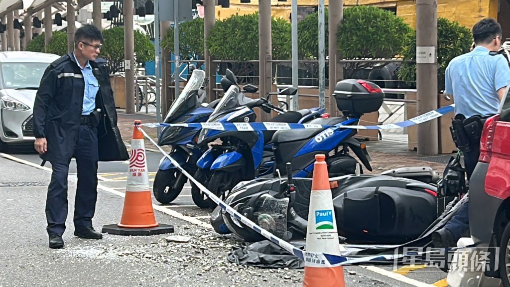 警員到場調查。