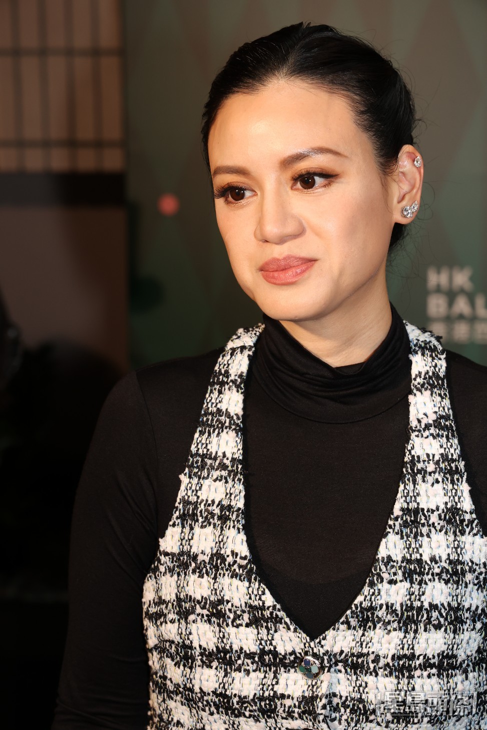Emily何林恬兒表示聖誕節她舉家去美國滑雪。 Emily何林恬兒表示聖誕節她舉家去美國滑雪。