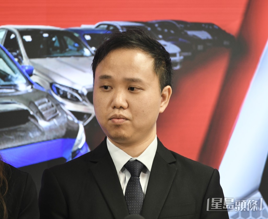 廉政公署助理調查主任曾柏皓。何君健攝 廉政公署助理調查主任曾柏皓。何君健攝