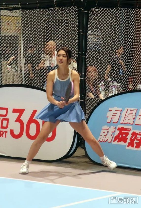 陳庭欣有運動細胞。