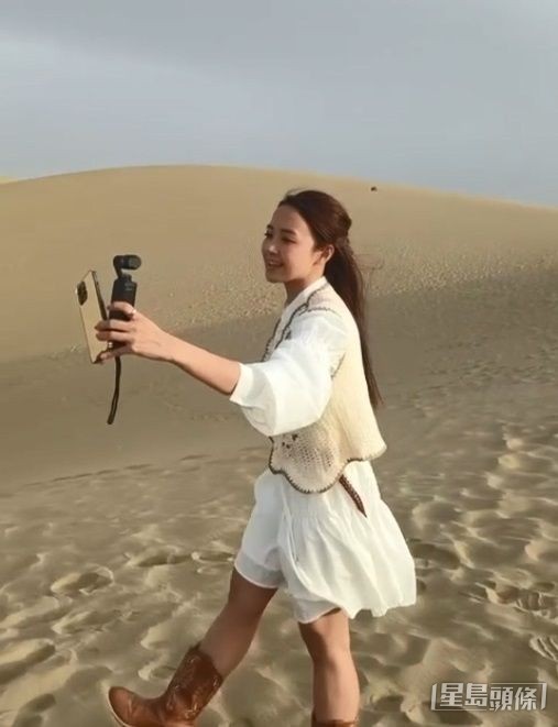 糖妹到海拔4,000呎以上的西藏高原旅遊及挑戰唱歌。 糖妹到海拔4,000呎以上的西藏高原旅遊及挑戰唱歌。