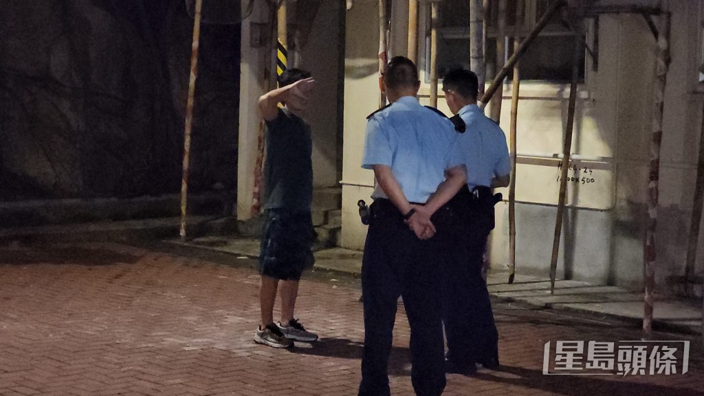 涉案男乘客涉襲擊的士司機。黎志偉攝