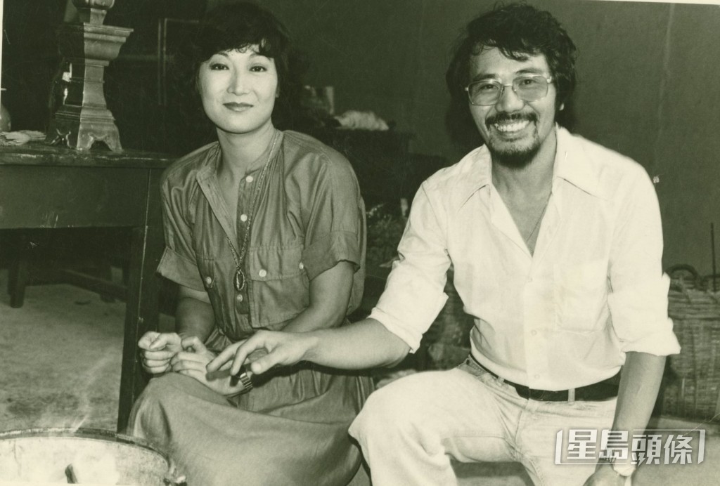 梁珊(左)於7月1日離世,享年81歲。 梁珊(左)於7月1日離世,享年81歲。