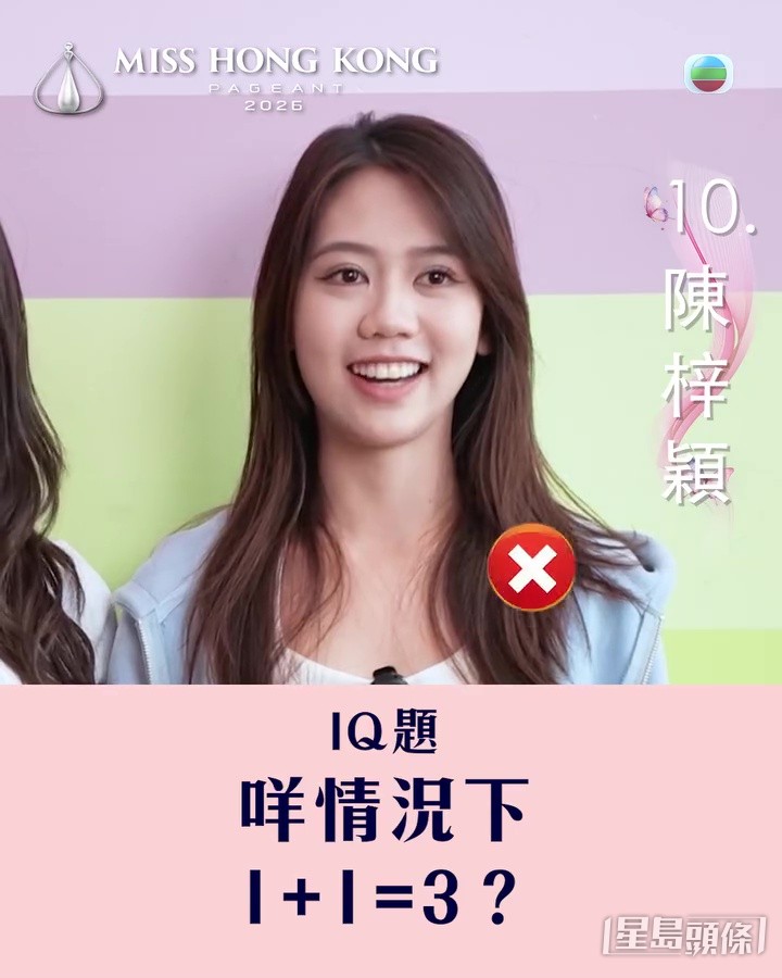 陳梓穎估錯喇。 陳梓穎估錯喇。