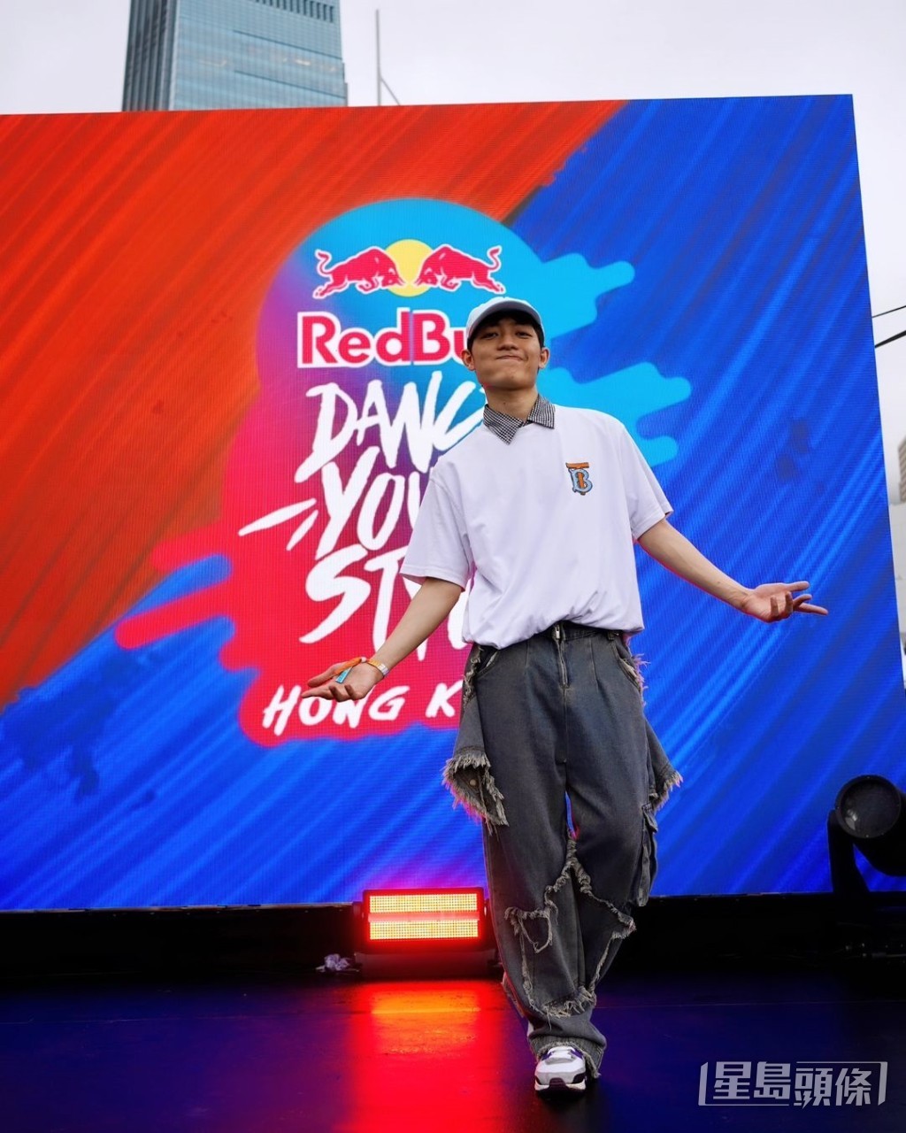 Ben早前出席《第二屆Red Bull Dance your Style跳舞比賽》記招。