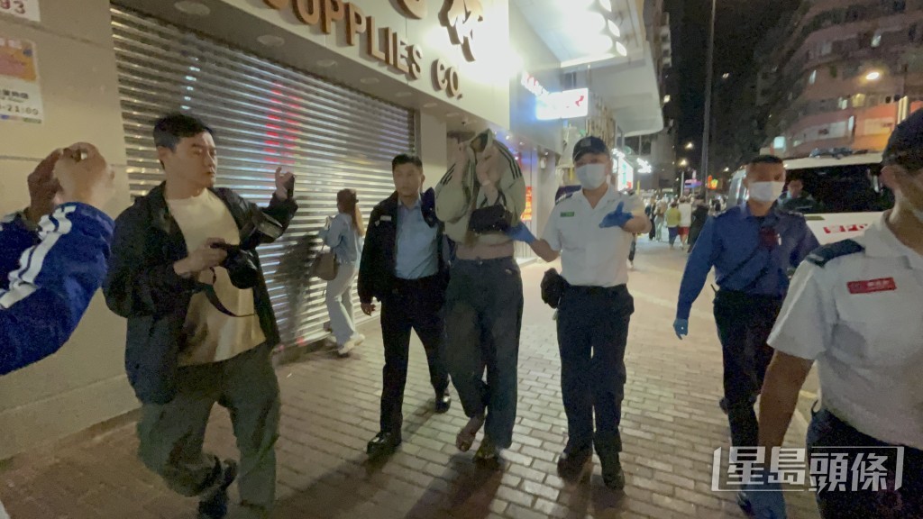 另一涉案外籍女子。