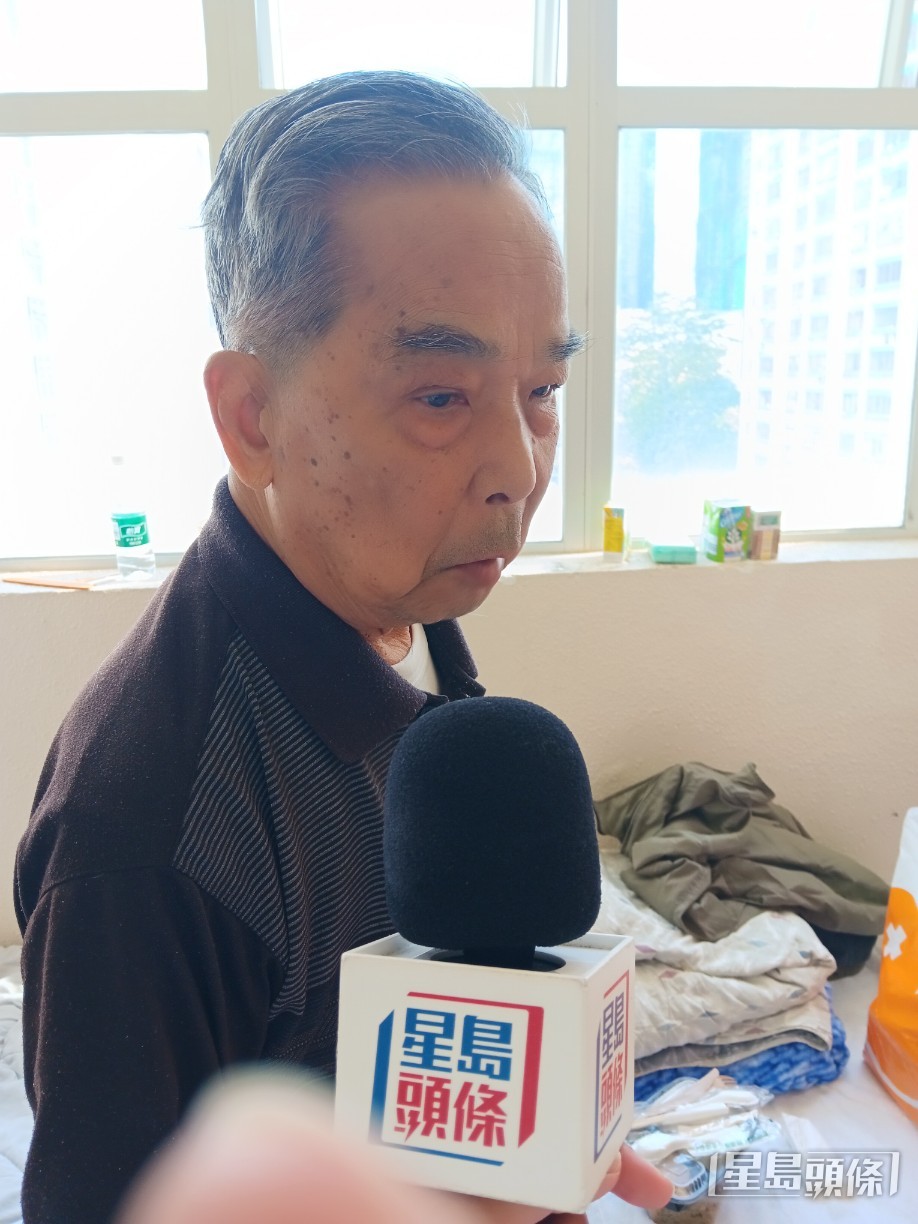 居民林先生。曾智華攝 居民林先生。曾智華攝