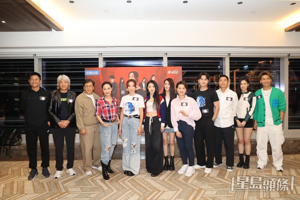 楊茜堯(楊怡)、林夏薇、黃翠如、何廣沛等日前出席台慶劇《黑色月光》首播飯局。 楊茜堯(楊怡)、林夏薇、黃翠如、何廣沛等日前出席台慶劇《黑色月光》首播飯局。