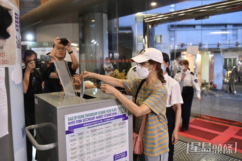「白居二2024」超額認購倍數較過往下降。資料圖片
