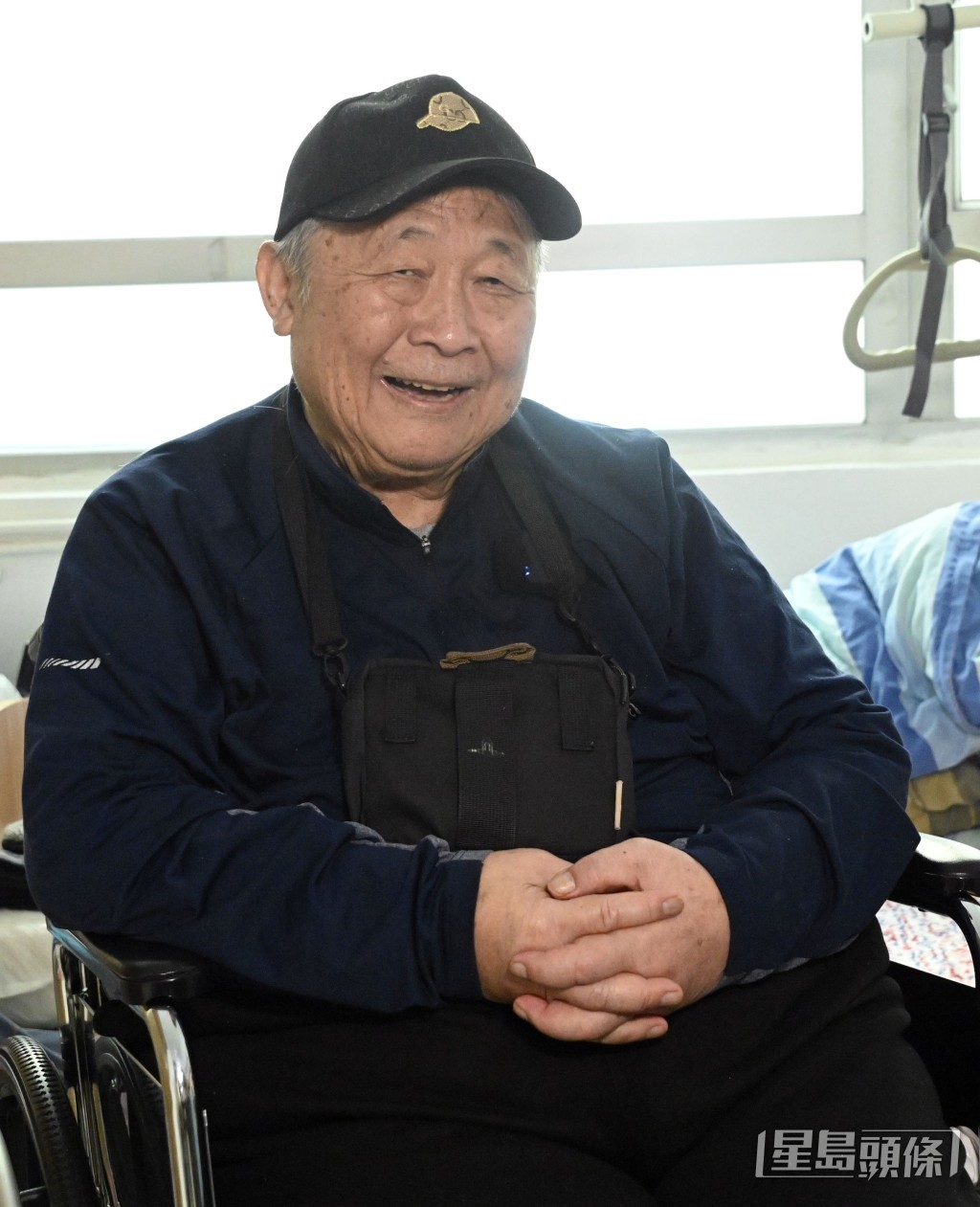 80歲大壽的煌哥不停騎騎笑。