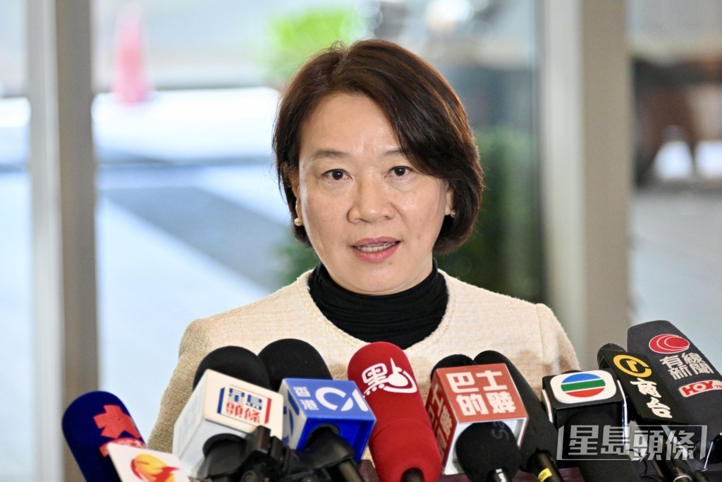 基委會委員梁美芬。 基委會委員梁美芬。