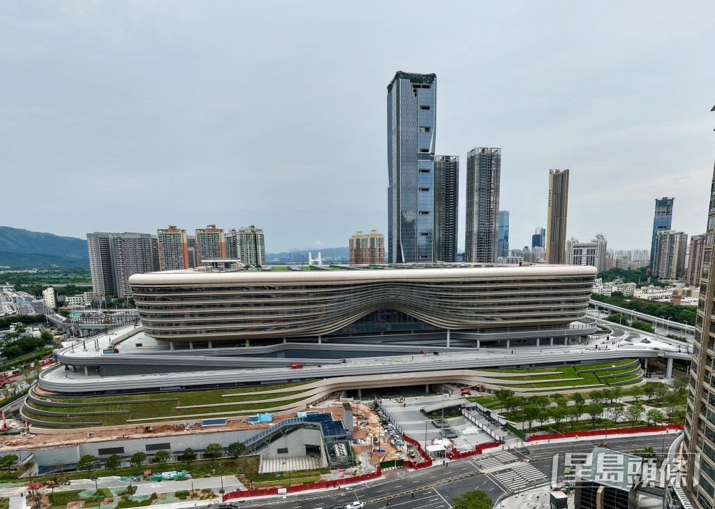 新皇崗口岸竣工在即,政府將動員公務員進行演練。資料圖片 新皇崗口岸竣工在即,政府將動員公務員進行演練。資料圖片