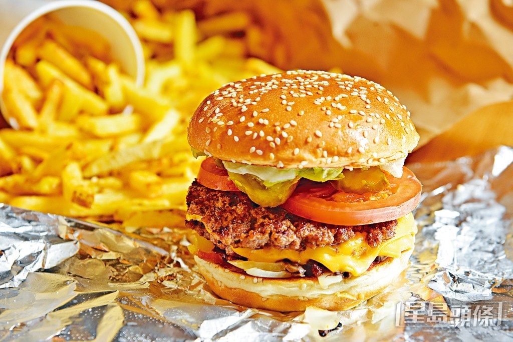 美式連鎖漢堡店 Five Guys 。資料圖片