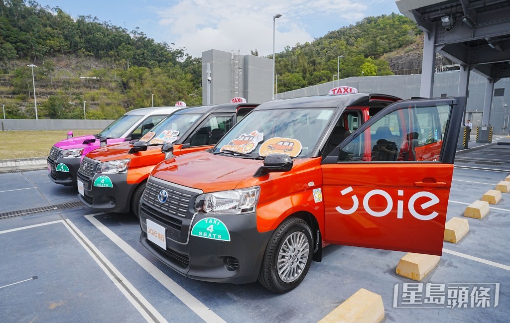 JOIE樂行6人電動豪華的士。汪旭峰攝 JOIE樂行6人電動豪華的士。汪旭峰攝