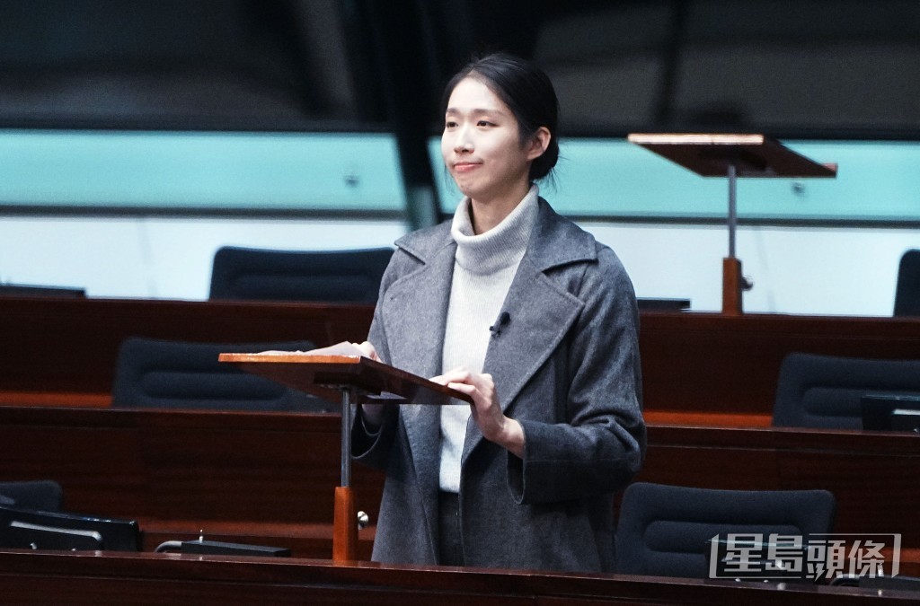 立法會旅遊界議員江旻憓。