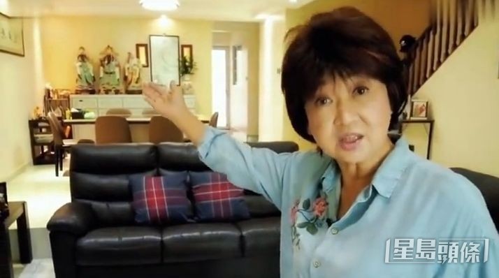 朱咪咪在新加坡的獨立屋好寬敞。 朱咪咪在新加坡的獨立屋好寬敞。