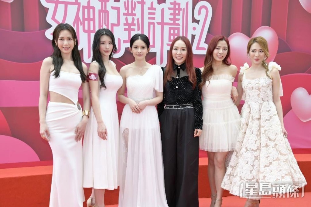 她認為新一季女神郭珮文、何沛珈、俞可程、阮嘉敏、陳若思均是桃花相。