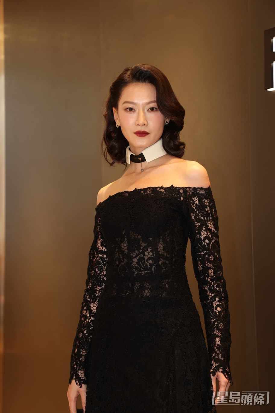廖子妤出席時尚品牌活動。
