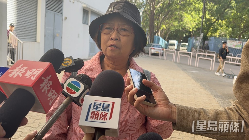 居住大埔30多年的王女士。何姵妤攝