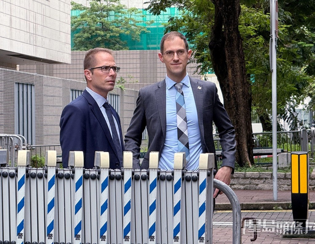 美國領事代表。黃巧兒攝