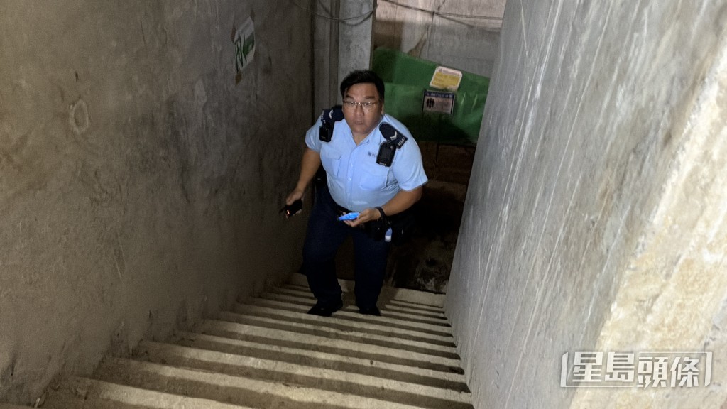 警員到場調查。
