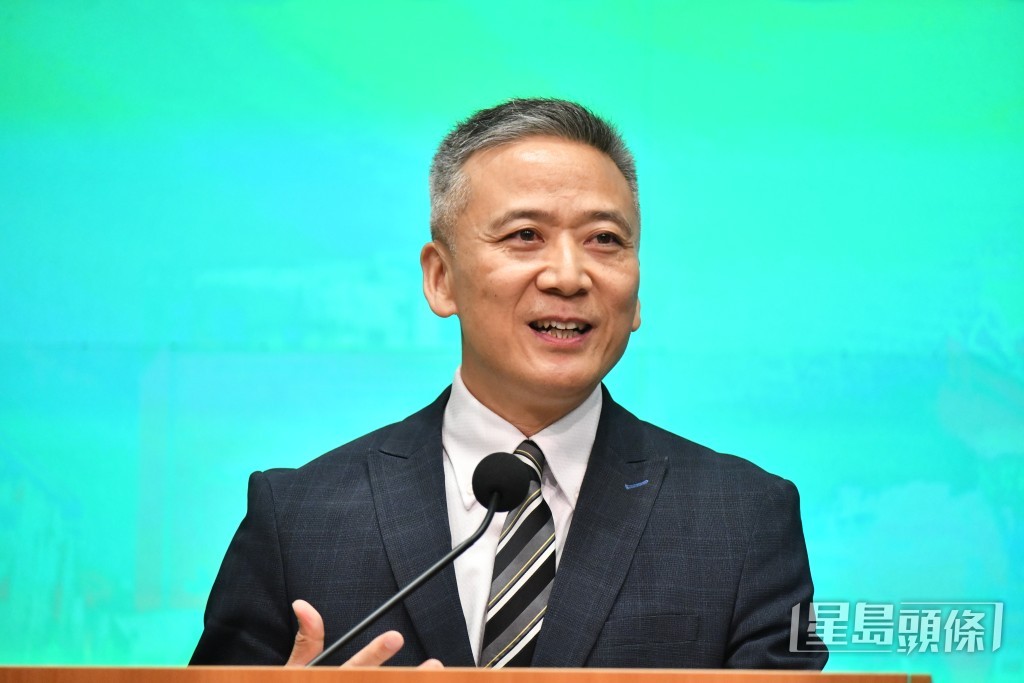 立法會旅遊界議員姚柏良。盧江球攝