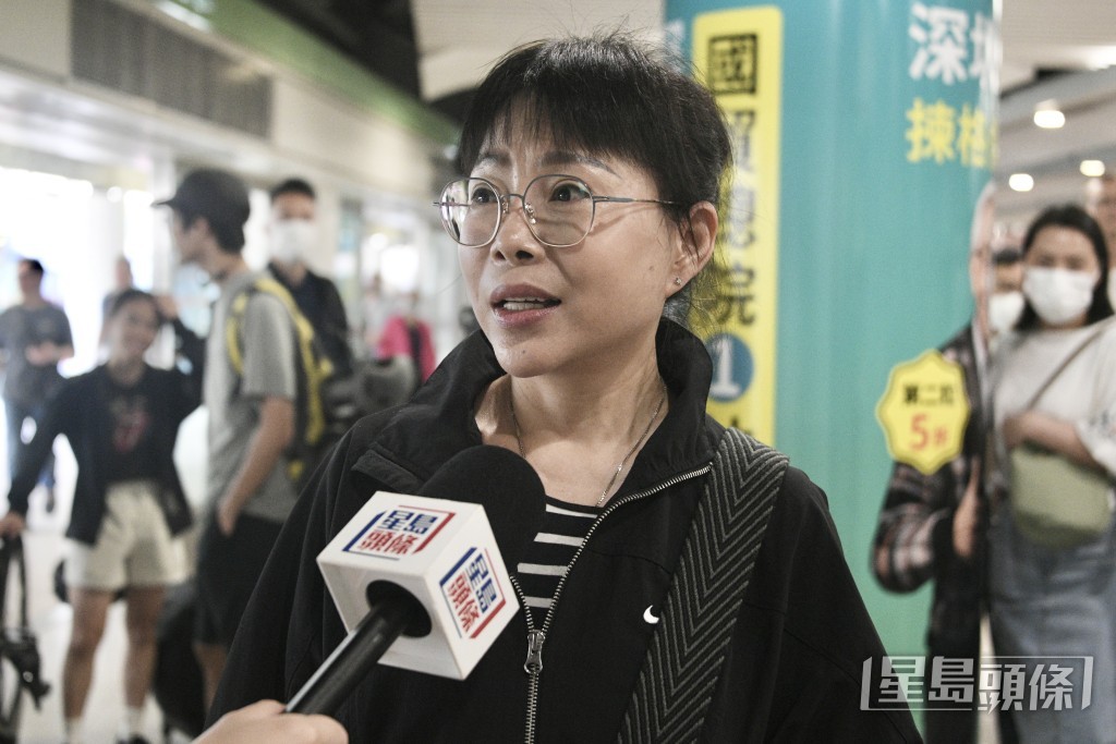 市民李小姐計劃去深圳遊玩4日。陳浩元攝 市民李小姐計劃去深圳遊玩4日。陳浩元攝