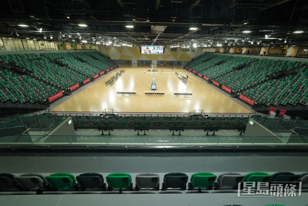啟德體育園室內體藝館周六(7日)首次開放,舉行籃球測試賽,當日預計約2000人參加。葉偉豪攝 啟德體育園室內體藝館周六(7日)首次開放,舉行籃球測試賽,當日預計約2000人參加。葉偉豪攝