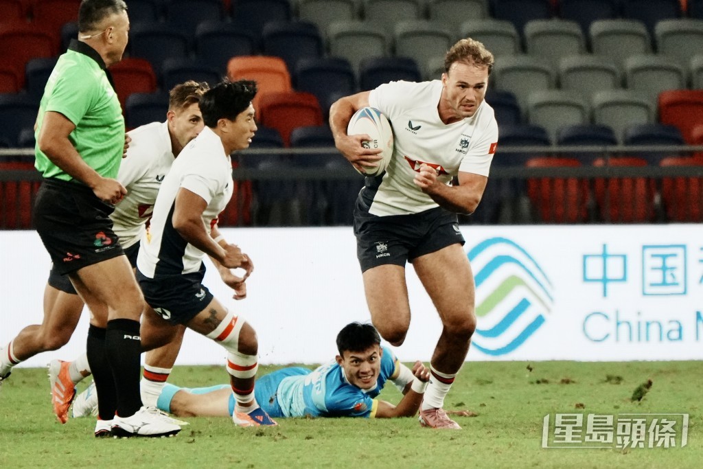 香港國際七人欖球賽。 香港國際七人欖球賽。