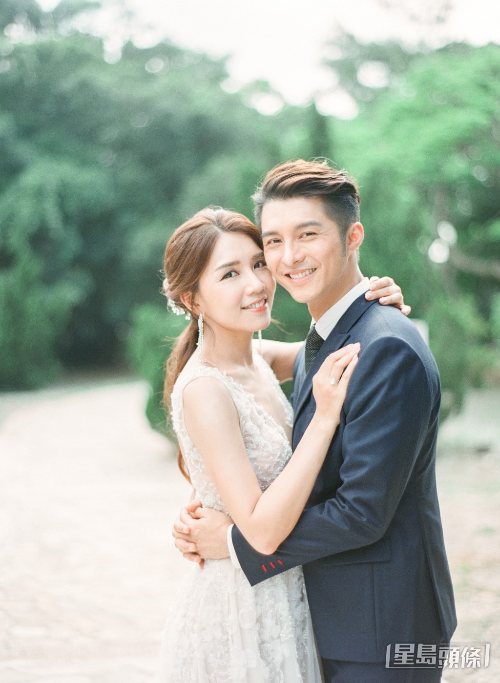 黃嘉樂2022年5月向Samantha求婚成功。 黃嘉樂2022年5月向Samantha求婚成功。