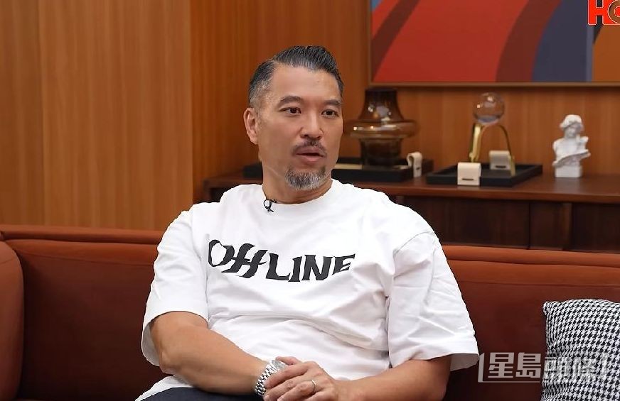 李凱賢主持《九運會客室》不時爆粗。
