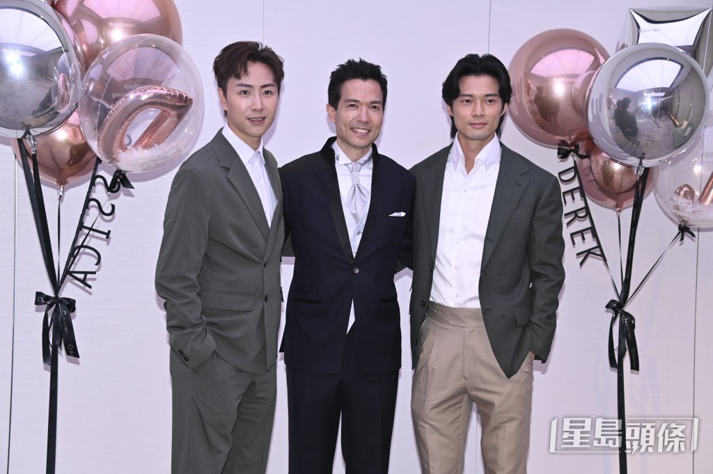 群星現身婚宴祝賀簡淑兒與麥大力。 群星現身婚宴祝賀簡淑兒與麥大力。