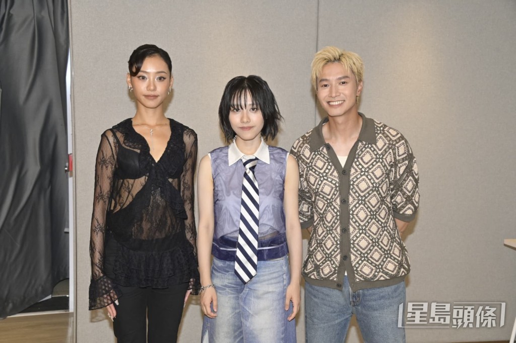 JACE、蘇詠淳、Jason昨晚到昂坪360出席《星空下音樂會》。 JACE、蘇詠淳、Jason昨晚到昂坪360出席《星空下音樂會》。