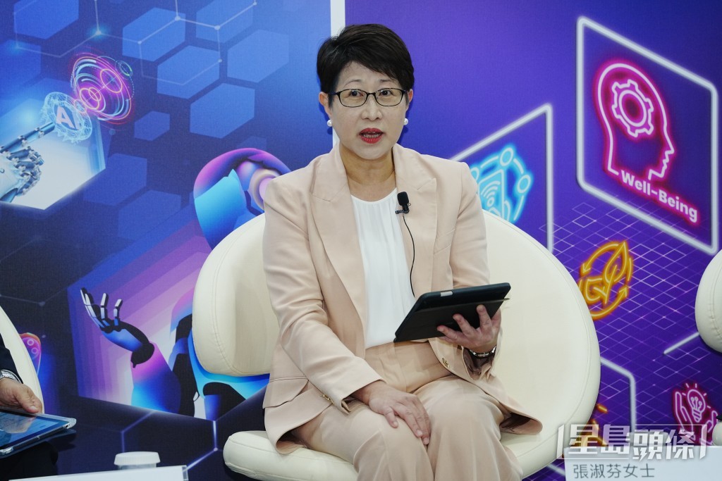 香港貿發局署理總裁張淑芬冀展覽促進業界跨行業交流，並推動智慧城市發展。