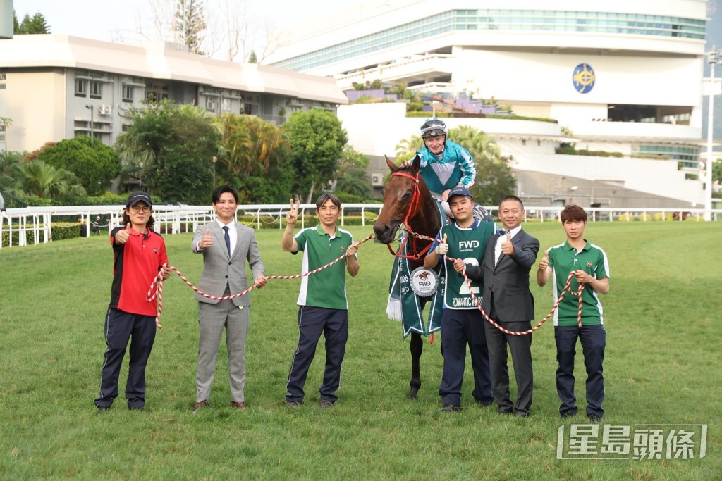 「浪漫勇士」胜出女皇杯。