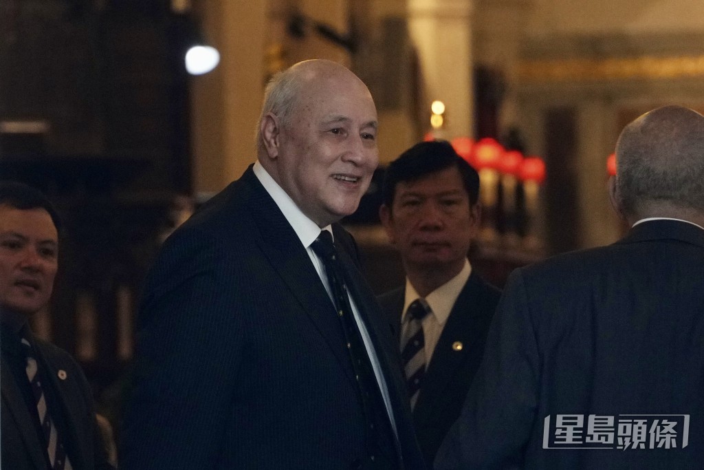 证监会前主席梁定邦。苏正谦摄