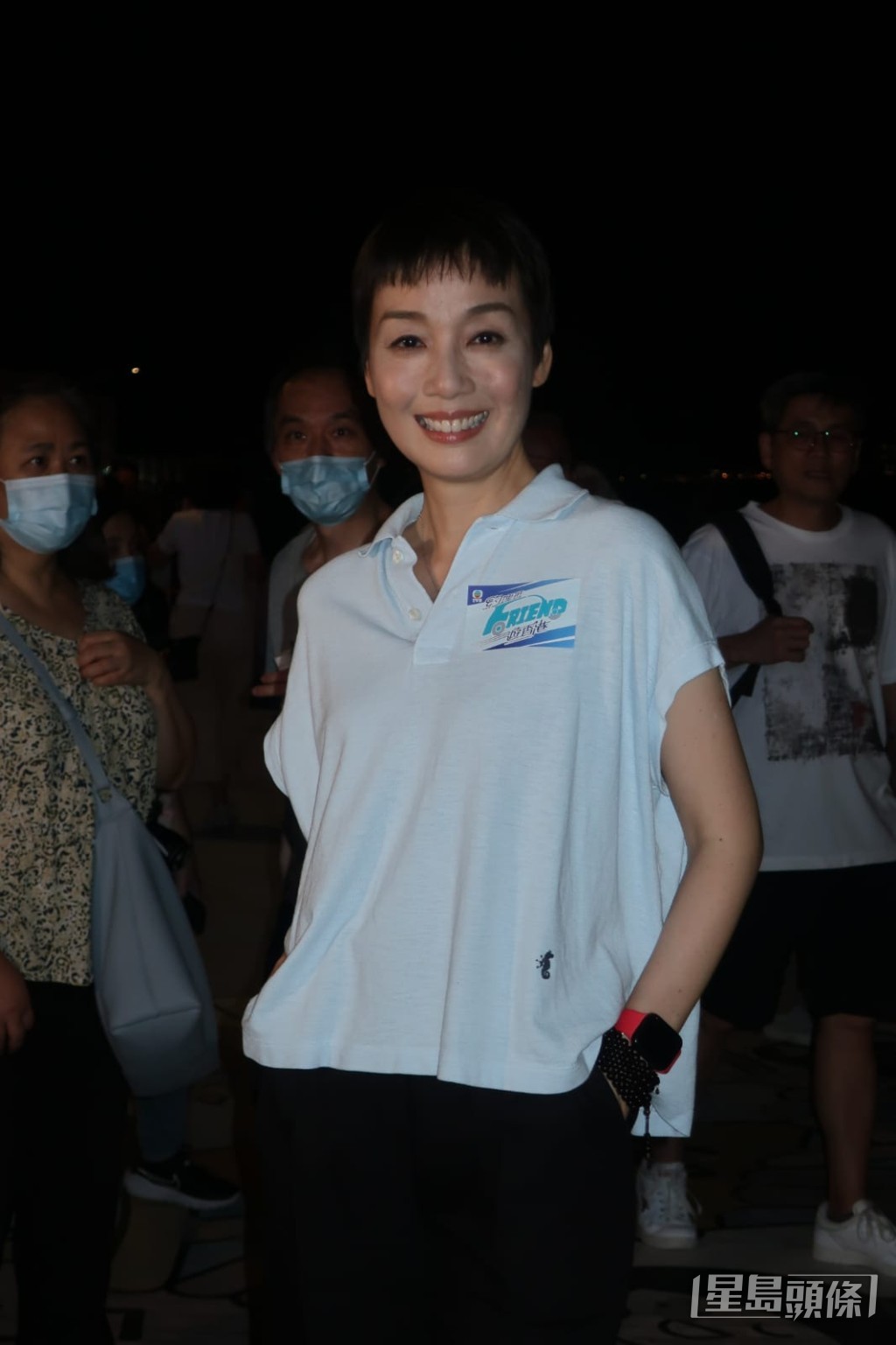 江美儀好好笑容。 江美儀好好笑容。