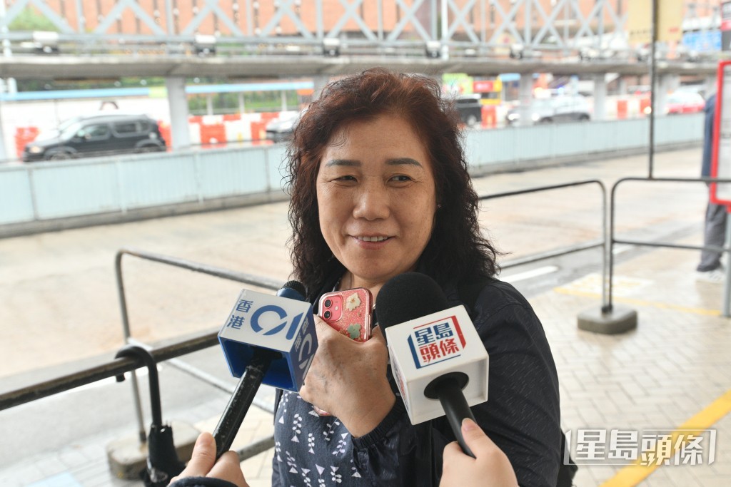 蘇女士。盧江球攝  