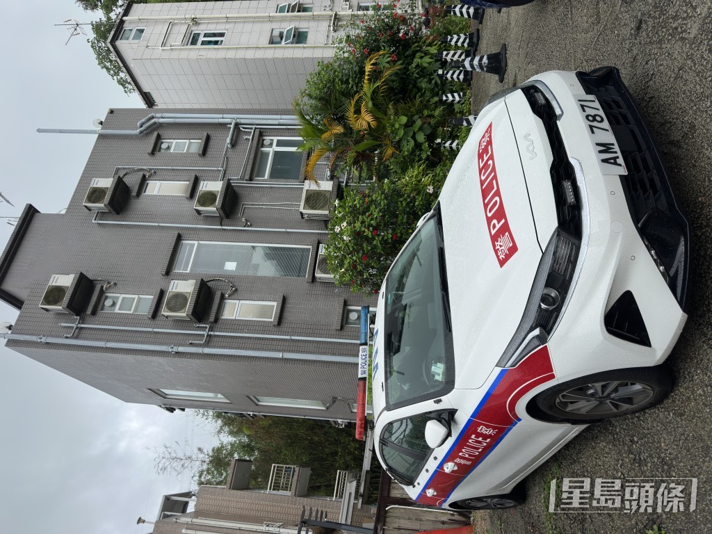 警員到場調查。梁國峰攝