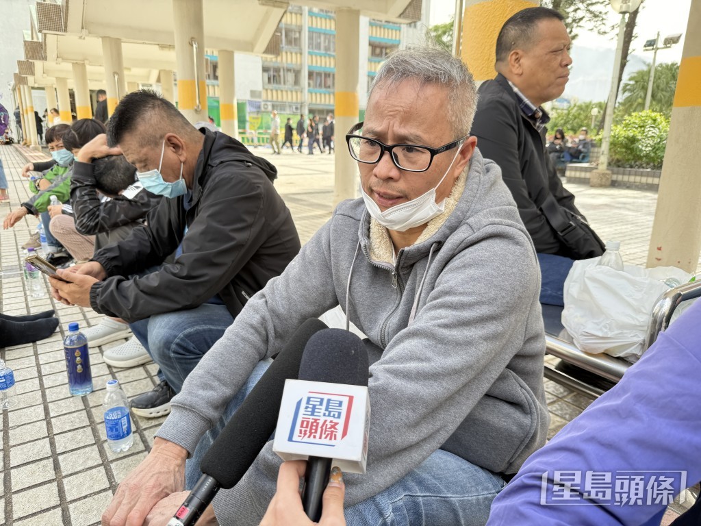 陳先生於該地盤開工，事故令他與工友失去聯絡。