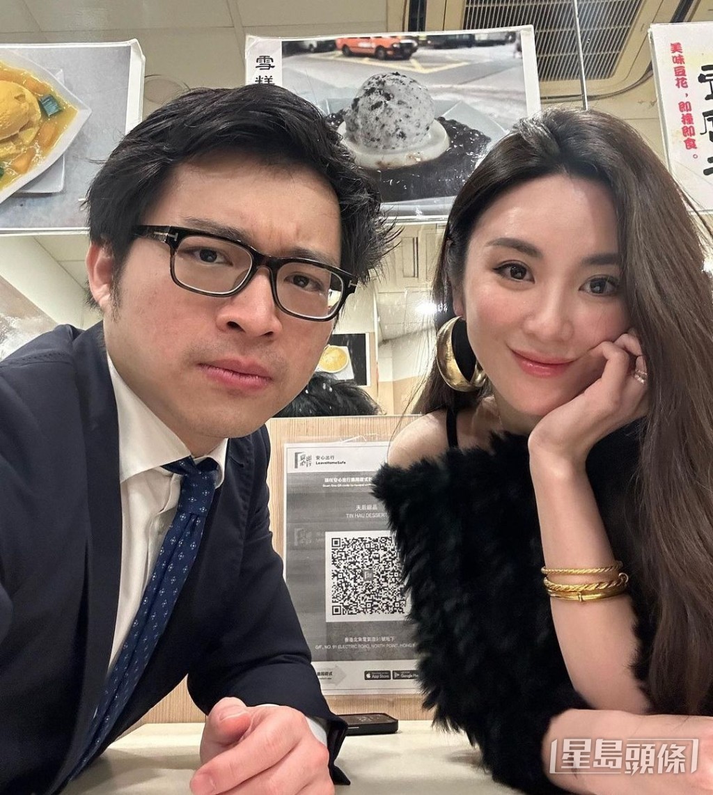 林作、裕美不時網上開片。 林作、裕美不時網上開片。