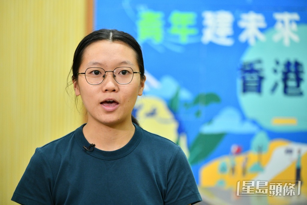 中大中國語文研究及教育五年級生黃琬婷。盧江球攝