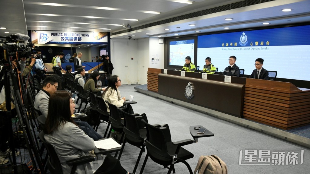 警方及海事處今日（2月12日）交代屆時港島及九龍多區將實施的多項特別交通安排。楊偉亨攝