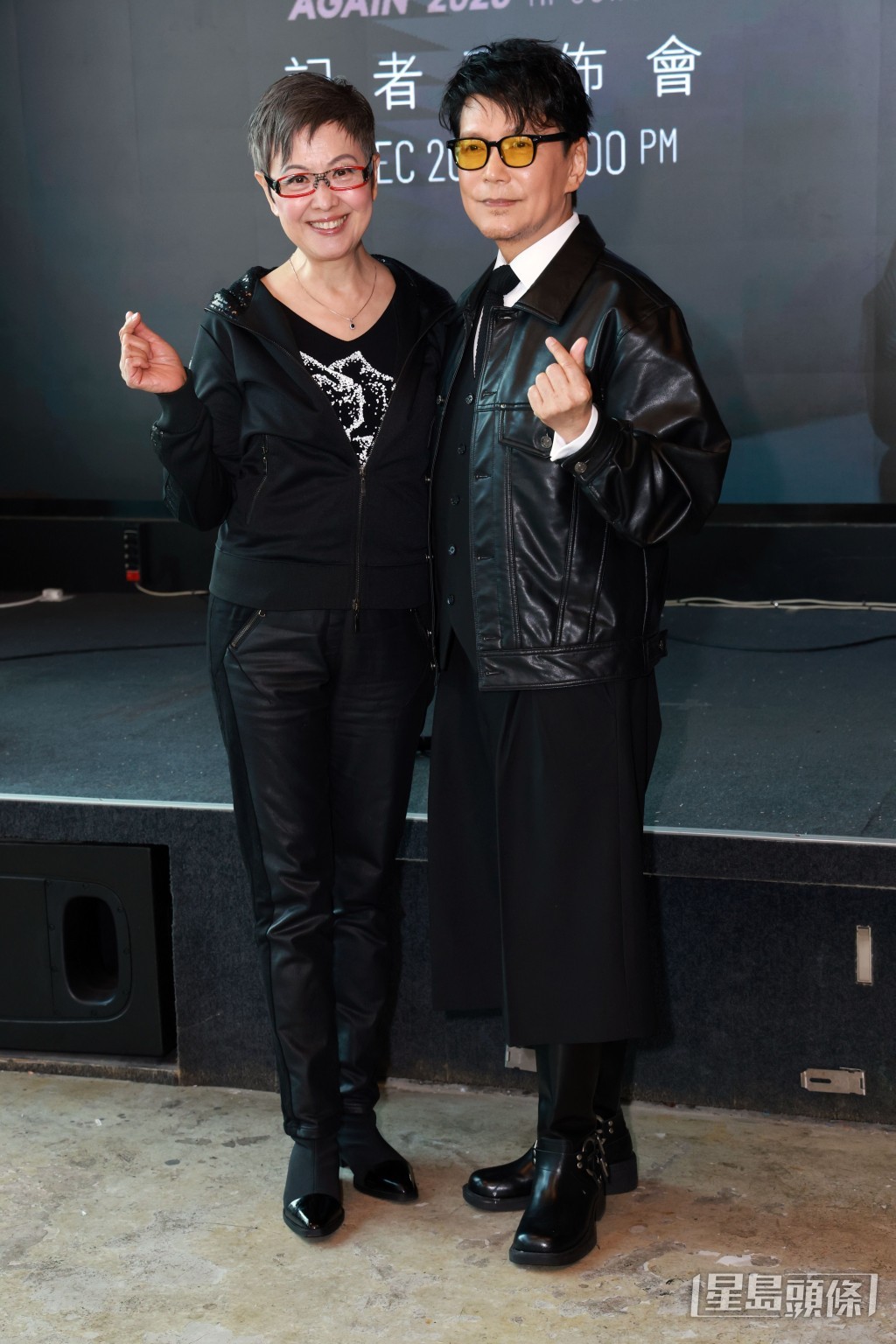 廖安麗代表「身前行動」現身。