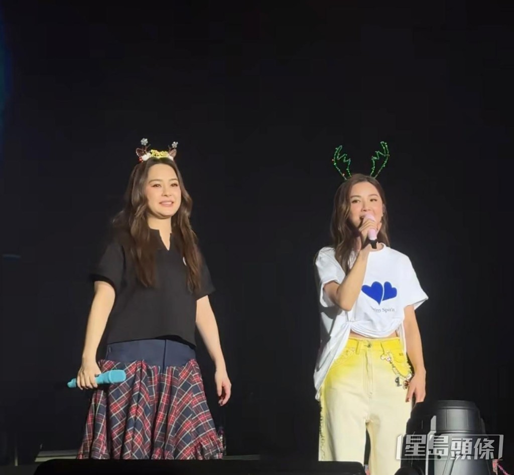 阿Sa和阿嬌在演唱會表演多首經典歌典,high爆全場。 阿Sa和阿嬌在演唱會表演多首經典歌典,high爆全場。