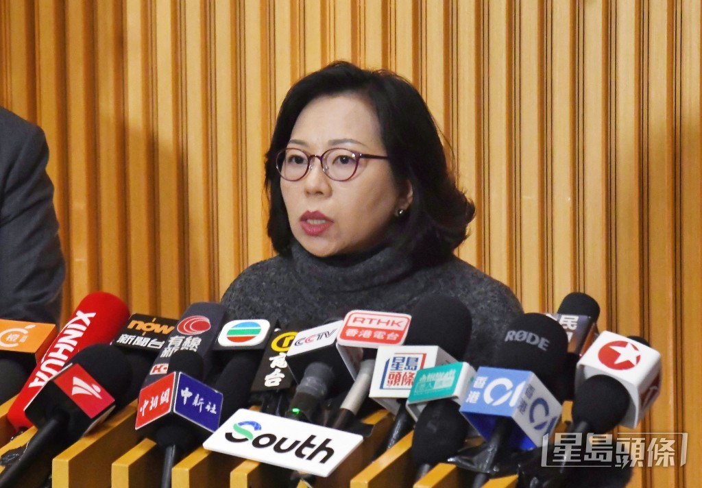 民政及青年事務局局長麥美娟。資料圖片 民政及青年事務局局長麥美娟。資料圖片