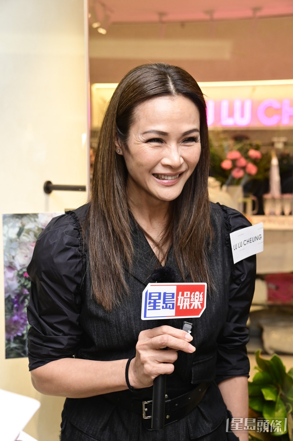 問到老公可會為她製造浪漫？馬詩慧笑稱老公的確比自己浪漫。