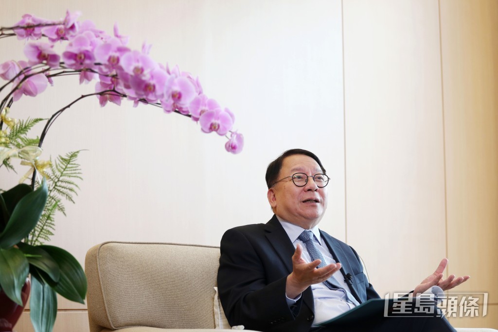 政务司司长陈国基。郑志良摄