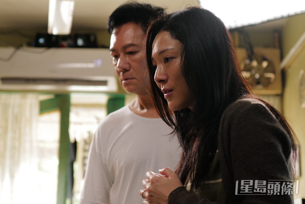 戲中王敏奕、張兆輝演老夫少妻。