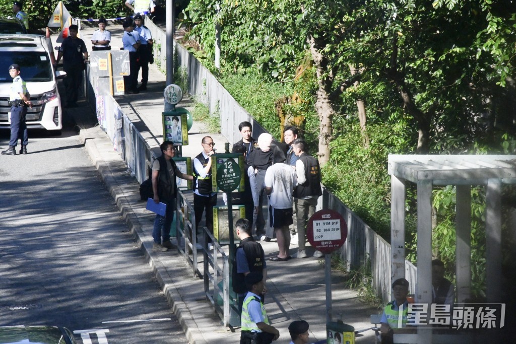 繼去年後,警方今日(8月26日)再到壁屋監獄重組案情。徐裕民攝 繼去年後,警方今日(8月26日)再到壁屋監獄重組案情。徐裕民攝